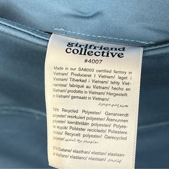 Girlfriend Collective Women's Size Medium High Rise Compression Leggings - Picture 4 of 4